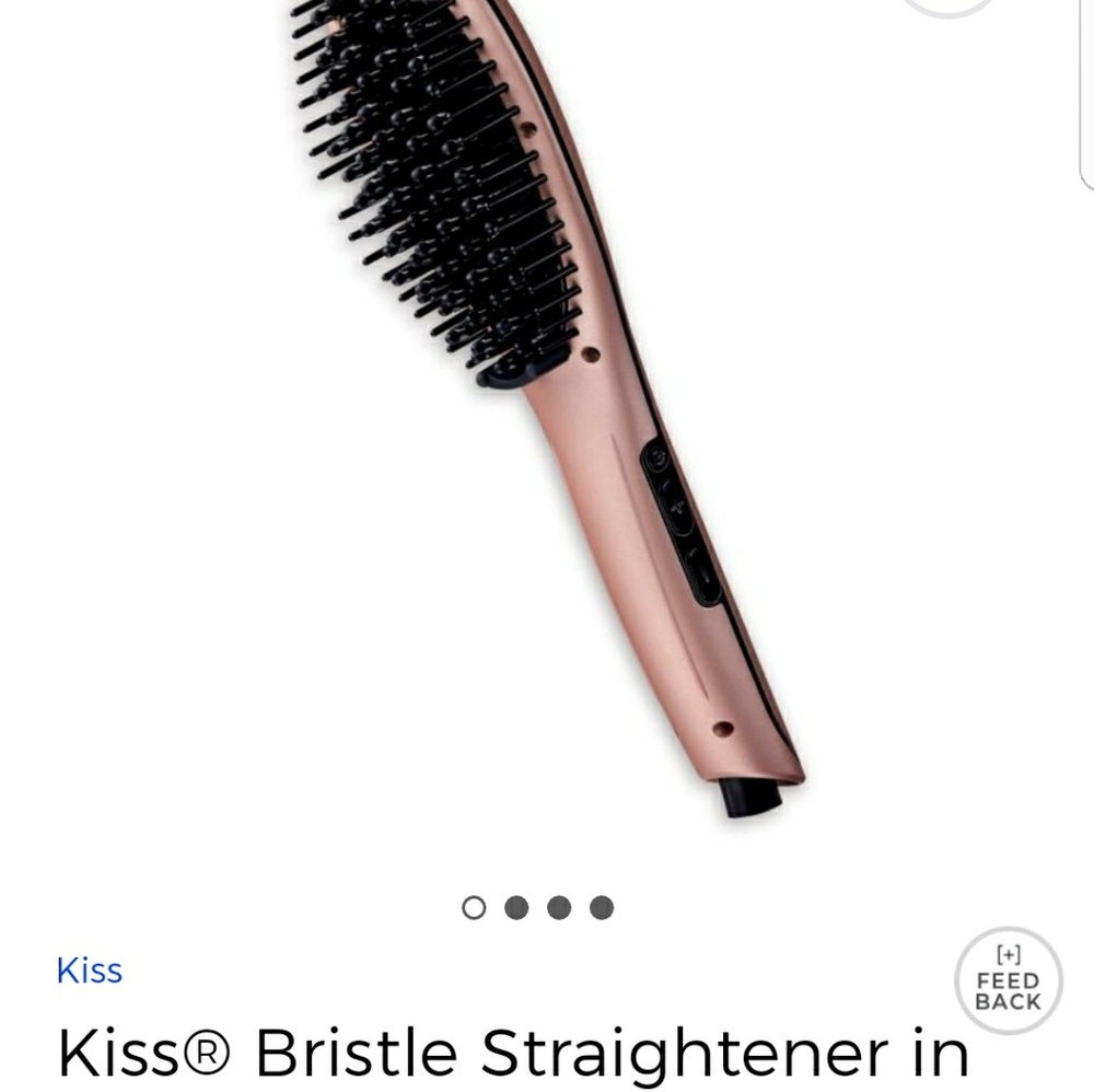 Bristle straightener